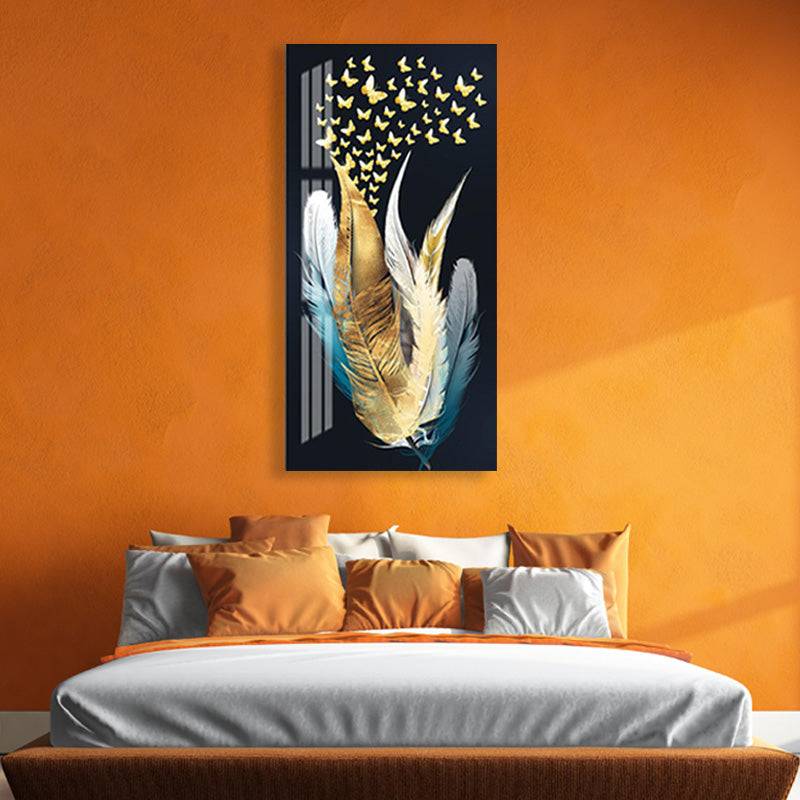 Butterfly Dreamscape with Swaying Plumes Canvas ArtSwaying Plumes Canvas Art