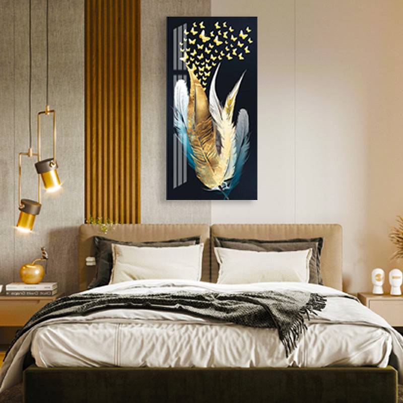 Butterfly Dreamscape with Swaying Plumes Canvas ArtSwaying Plumes Canvas Art