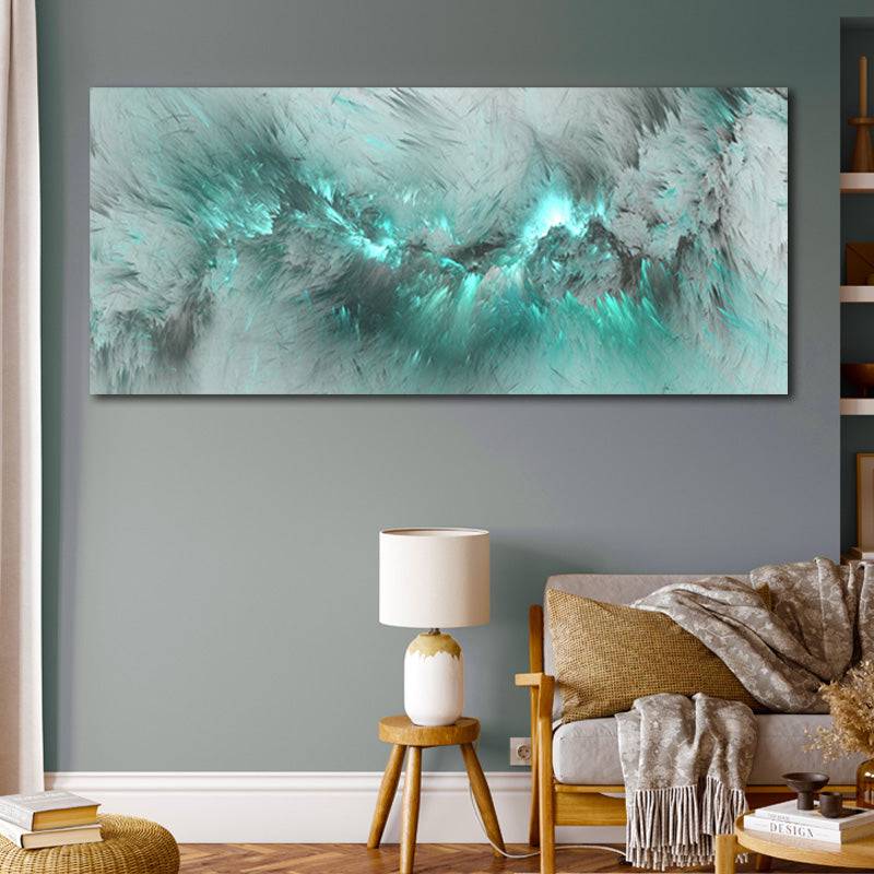 Celestial Green Mist Canvas ArtCelestial Green Mist Canvas Art