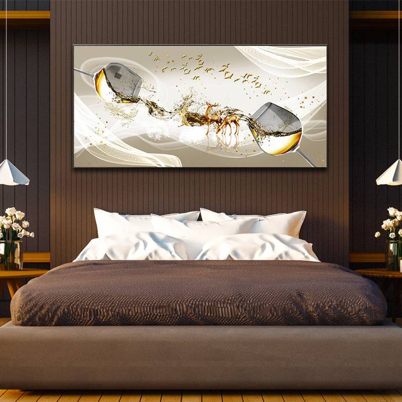 Champagne Serenade Canvas Art