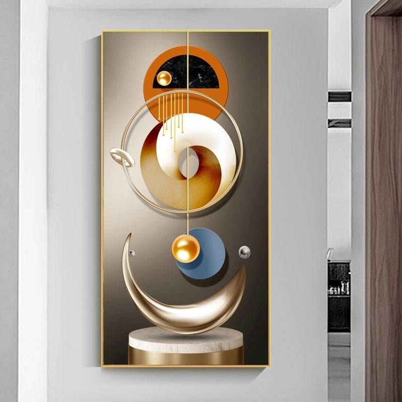 Enchanting Circularity Canvas Art