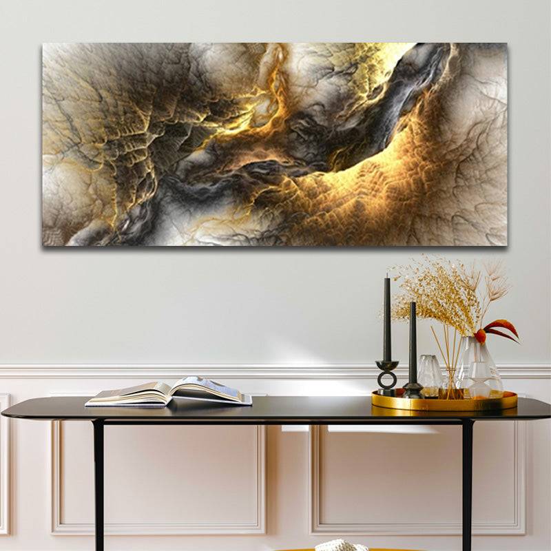 Gilded Nebula Roots Canvas Art