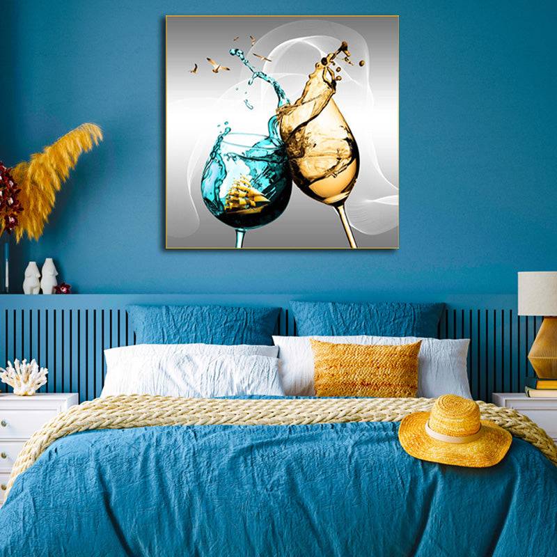 Golden Voyage Symphony Canvas Art