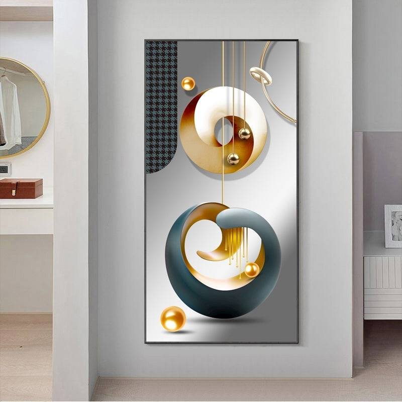 Radiant Serenity Twist Canvas Art