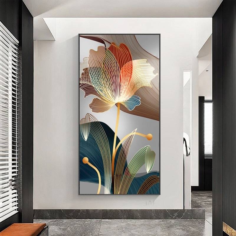 Elegant Petal Euphoria Canvas Art