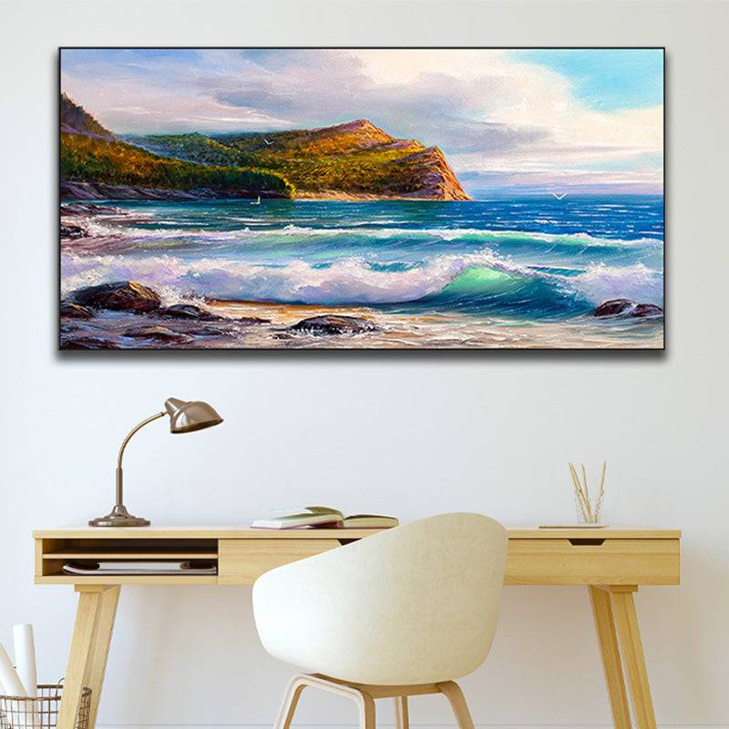 Majestic Coastal Serenity Canvas Art