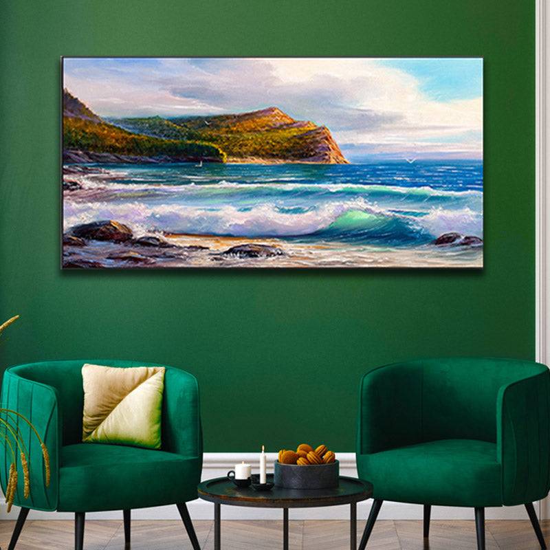 Majestic Coastal Serenity Canvas Art