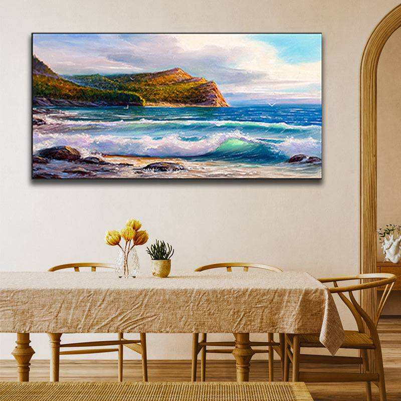 Majestic Coastal Serenity Canvas Art