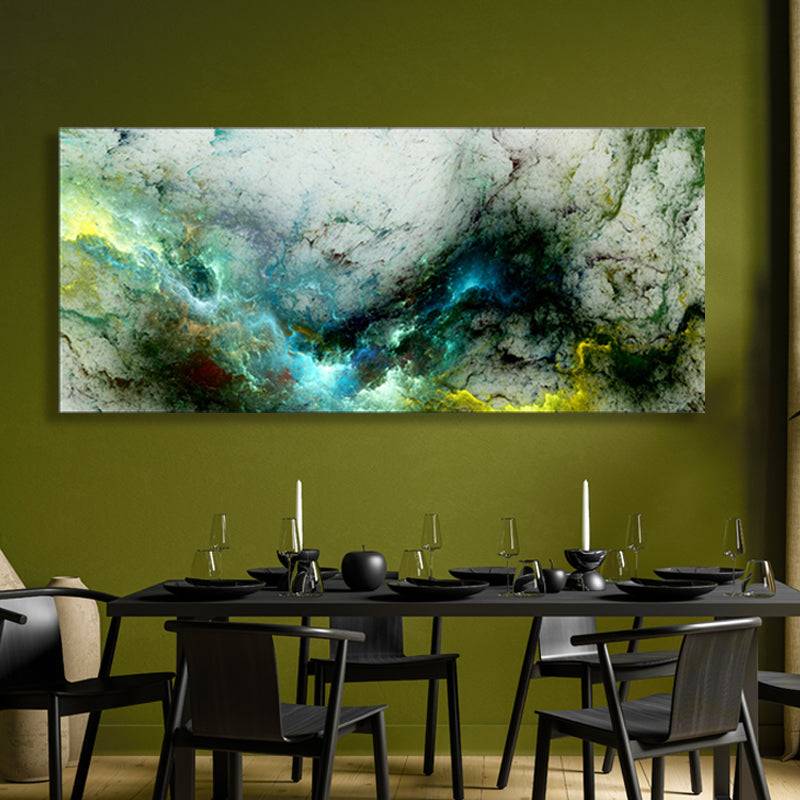 Misty Blue Horizons Canvas Art