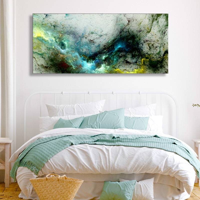 Misty Blue Horizons Canvas Art