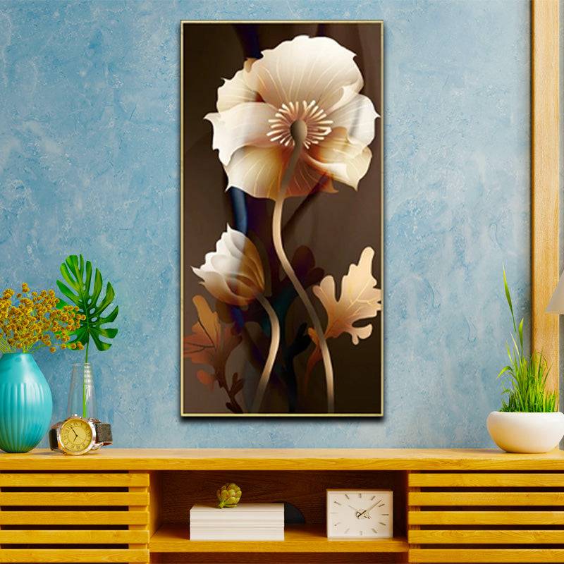 Muted Floral Elegance Canvas Art