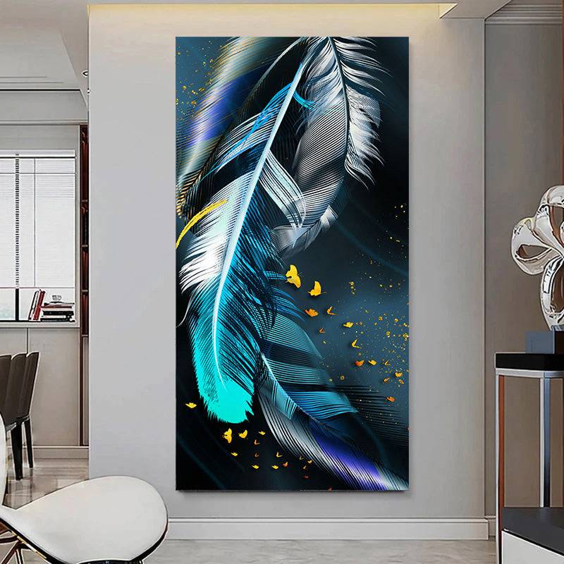 Plumes of Enchantment Canvas Art