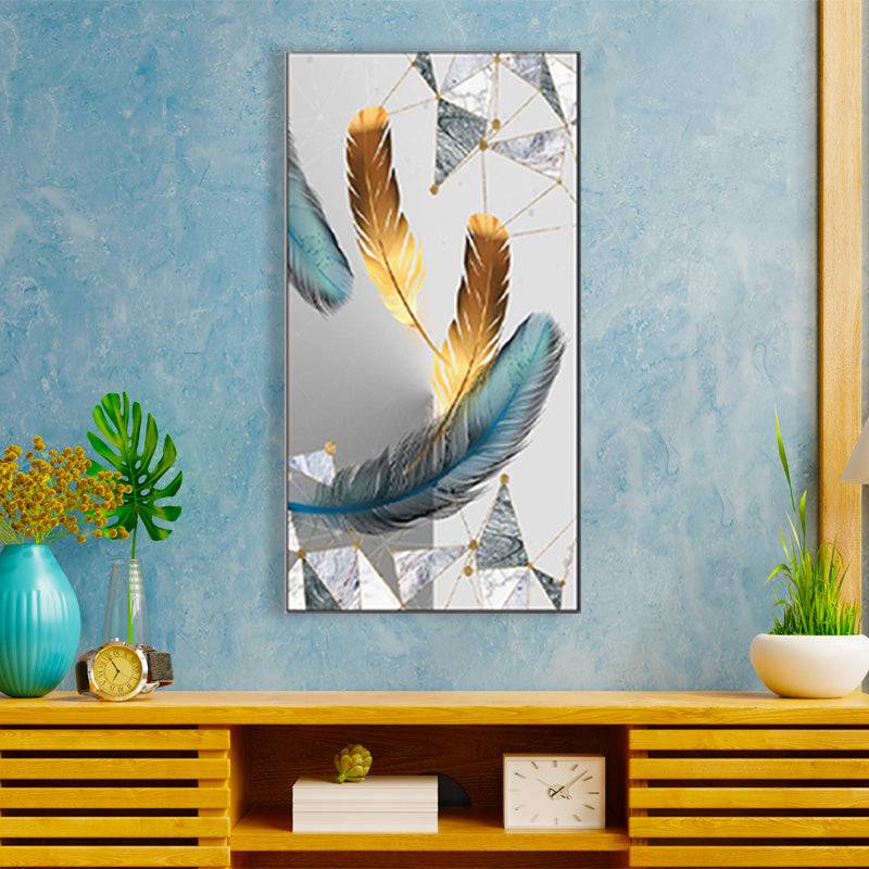 Prismatic Plumage Canvas Art