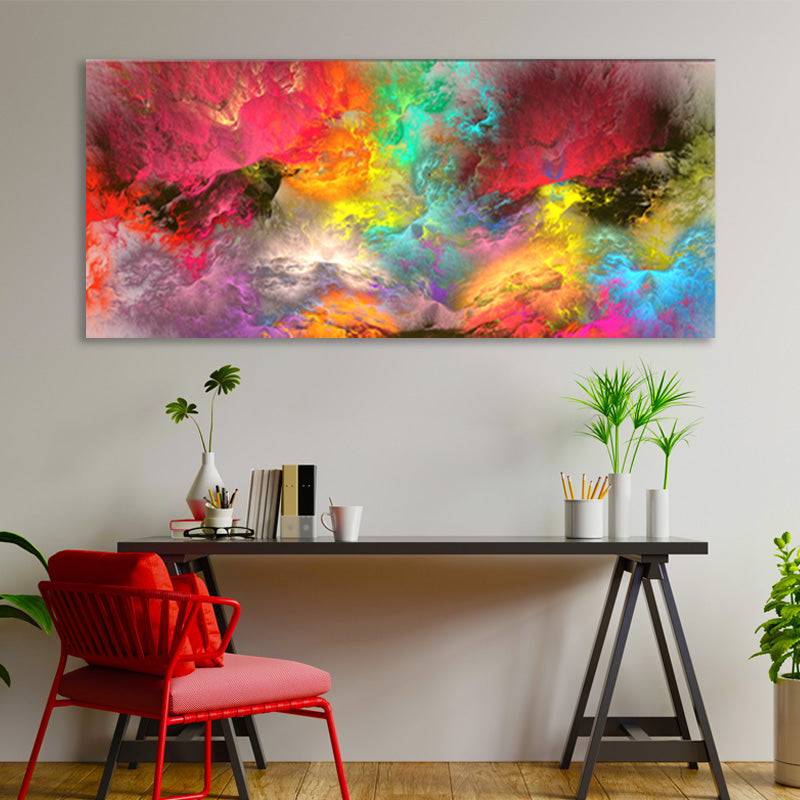 Rainbow Nebulosity Canvas Art