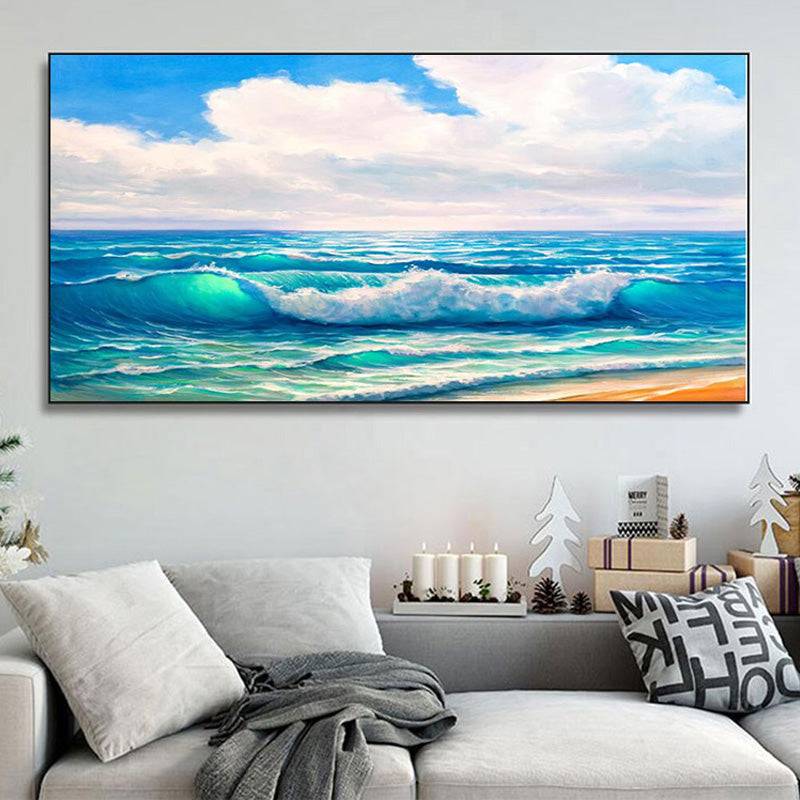 Seaside Crescendo Canvas Art