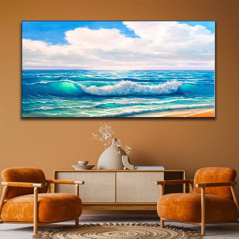 Seaside Crescendo Canvas Art