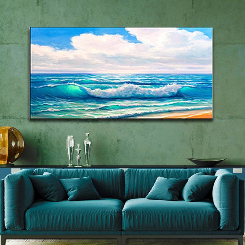 Seaside Crescendo Canvas Art