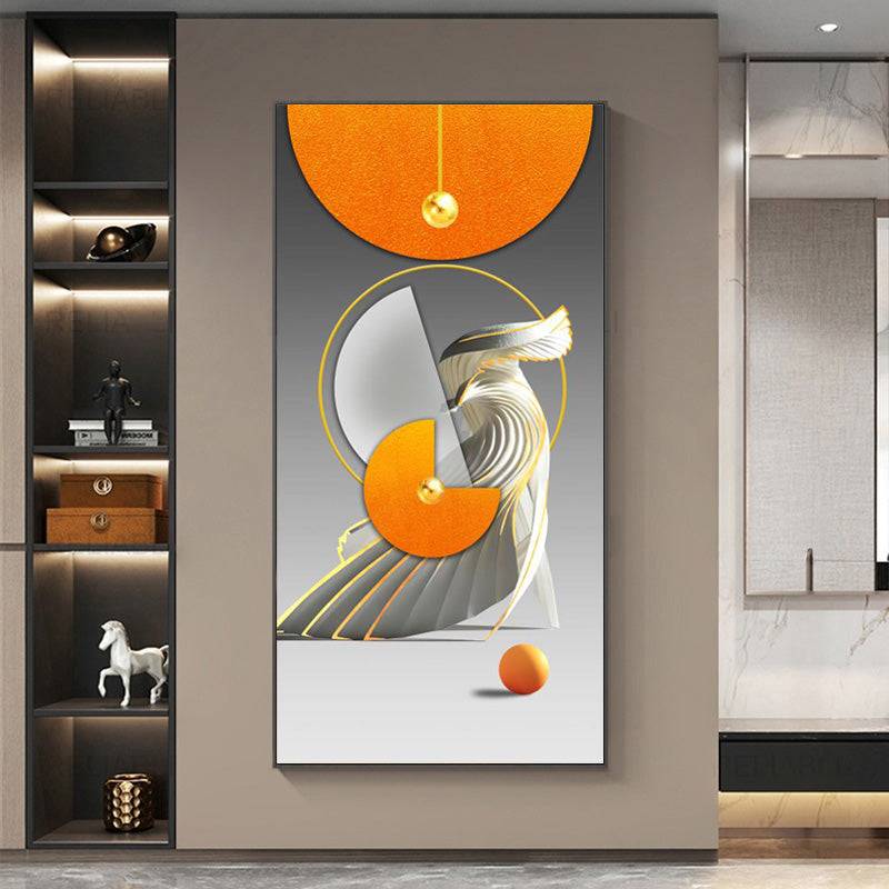 Serene Avian Elegance Canvas Art