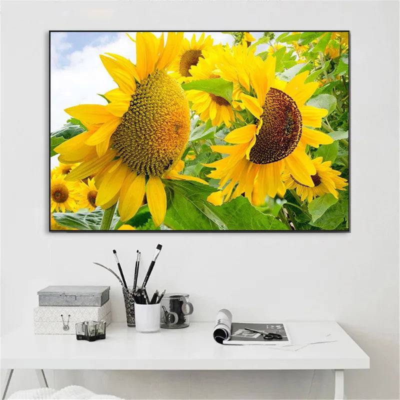 Sunflower Serenity Canvas Art