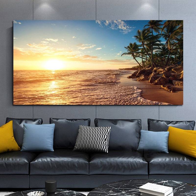 Tropical Twilight Tranquillity Canvas Art