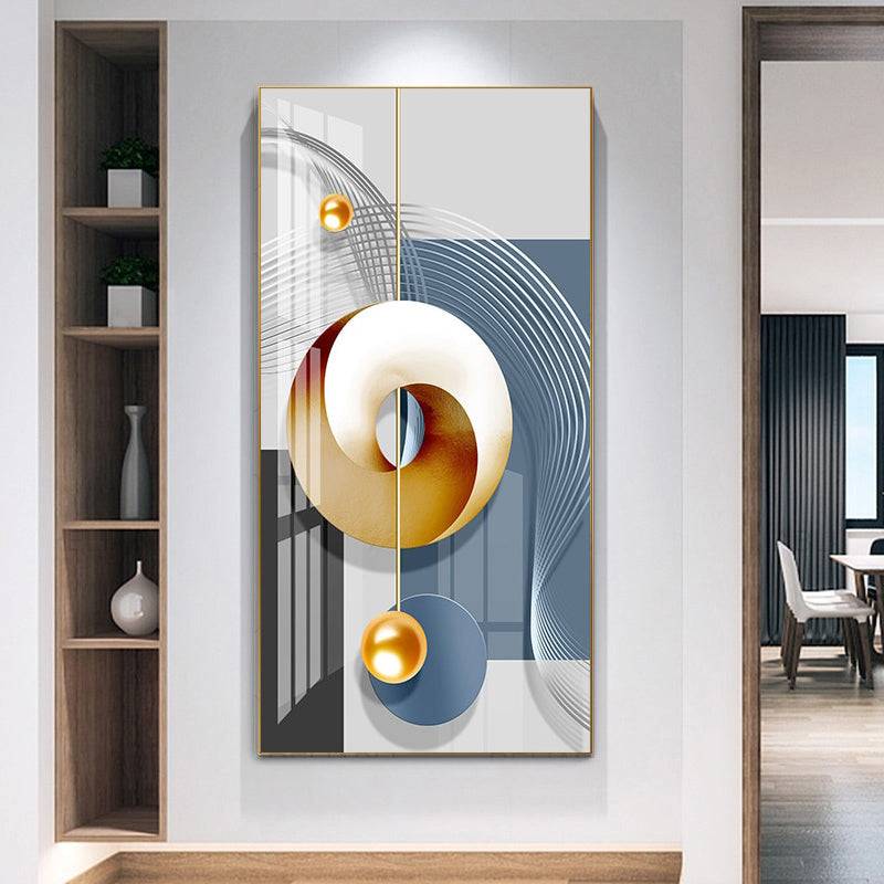 Twisted Sphere Melody Canvas Art