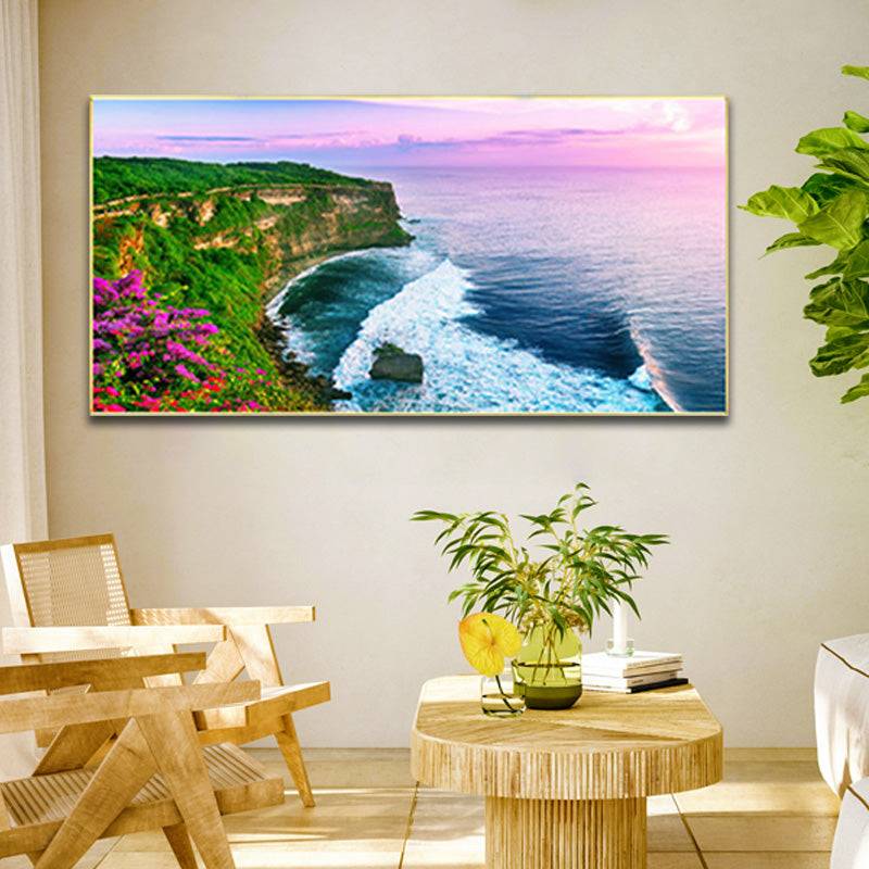 Verdant Wave Symphony Canvas Art