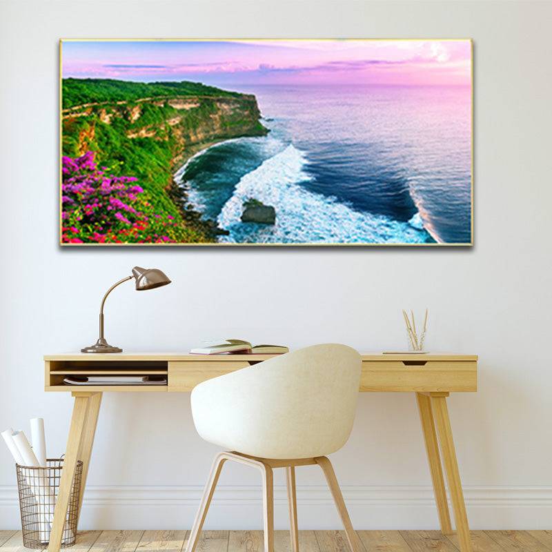 Verdant Wave Symphony Canvas Art