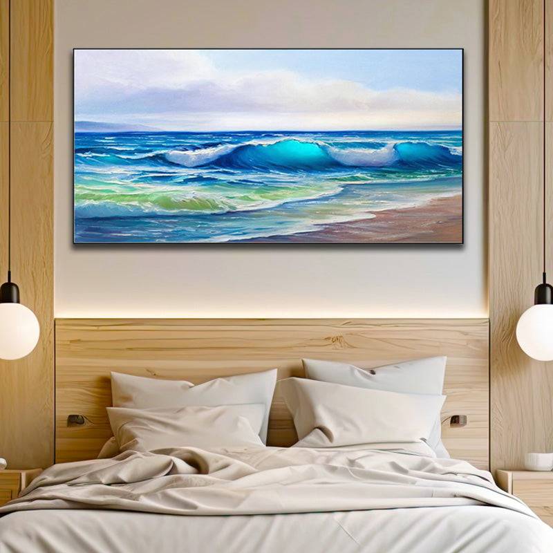 Wave Horizon Dance Canvas Art